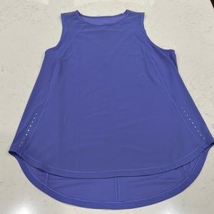 Lululemon dri-fit tank. Not labeled with size. Fits like a M/L.